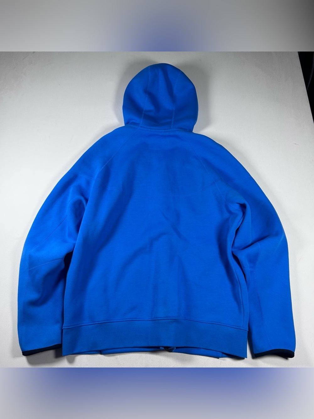 Men’s XL Nike Sportswear Tech Fleece Windrunner Photo Blue Full Zip - Picture 7 of 7
